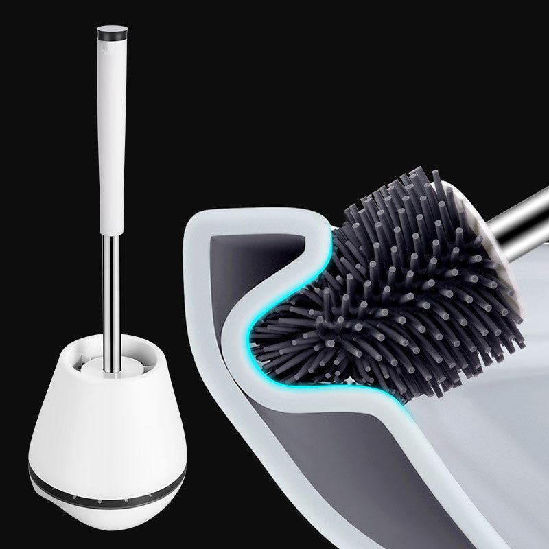 Simple Toilet Brush Set with Holder – Compact and Hygienic Cleaning Solution