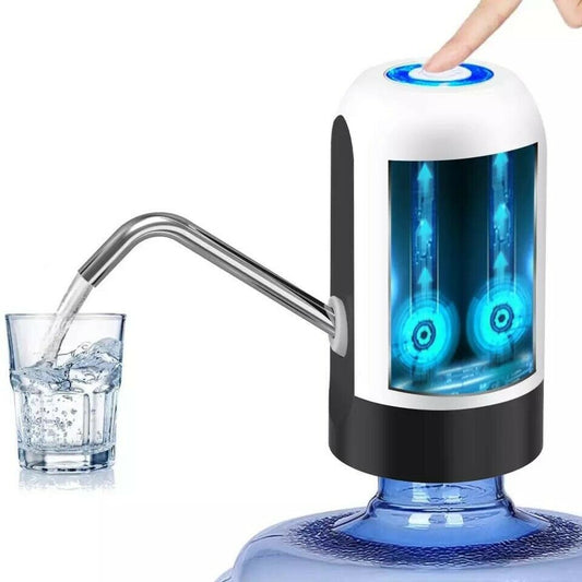 Electric Water Dispenser – USB Rechargeable Automatic Pump for 5-Gallon Bottles